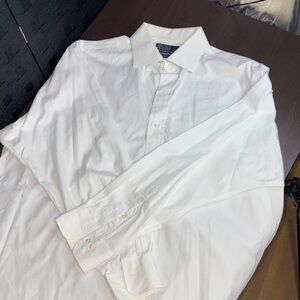 Men's regents  Classic fit White Dress Shirt size 17.5